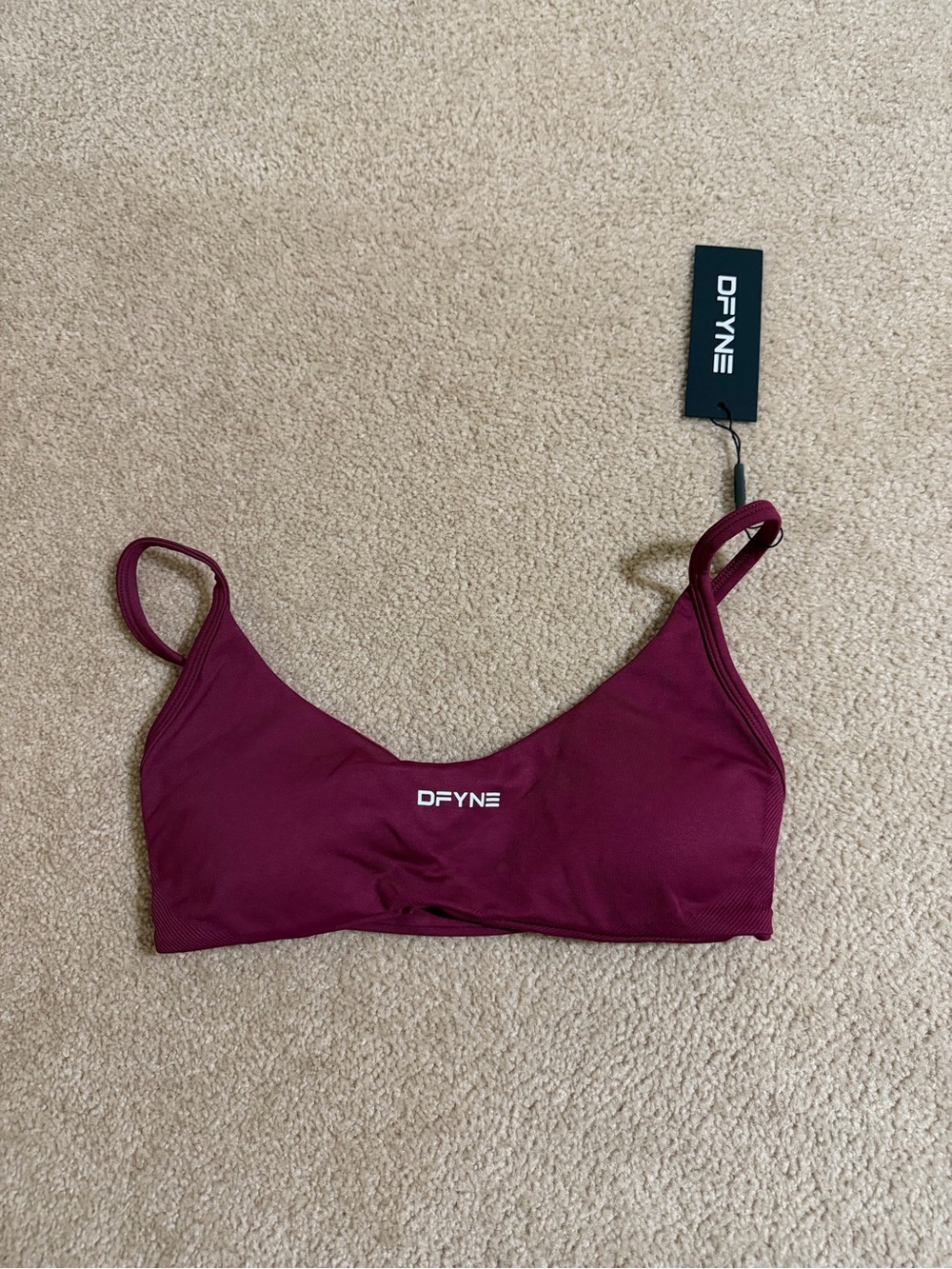Dfyne Impact Scoop Neck Bra